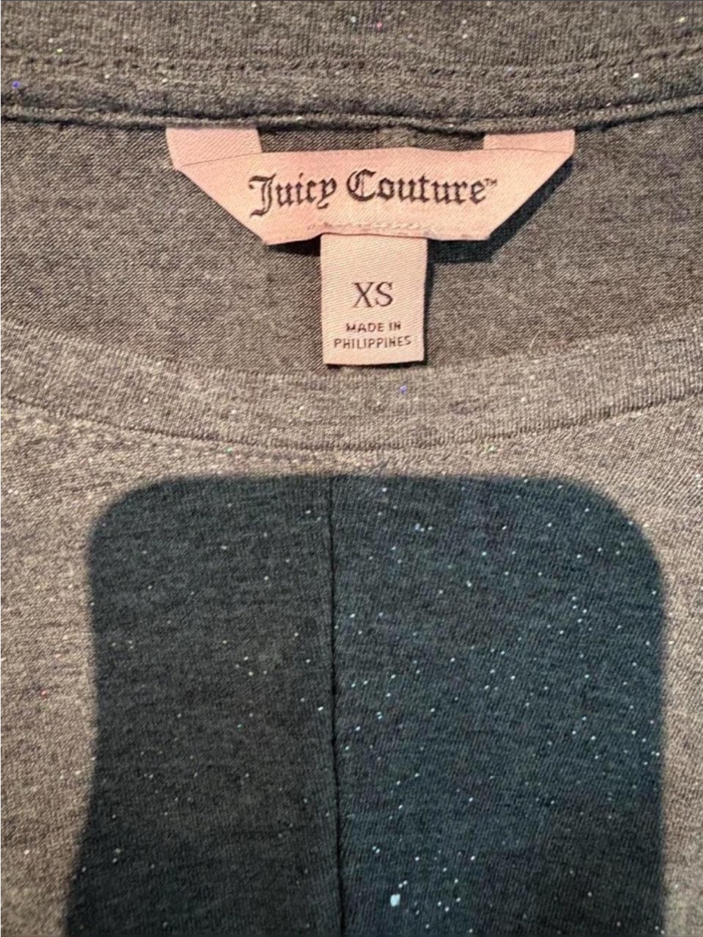 Juicy Couture Gray Twist-Front Midi Dress - Picture 3 of 3